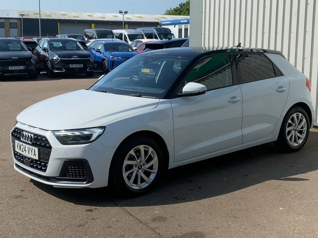 Audi A1 2024 1.0 Tfsi 25 Sport Sportback KW24VYA White #3