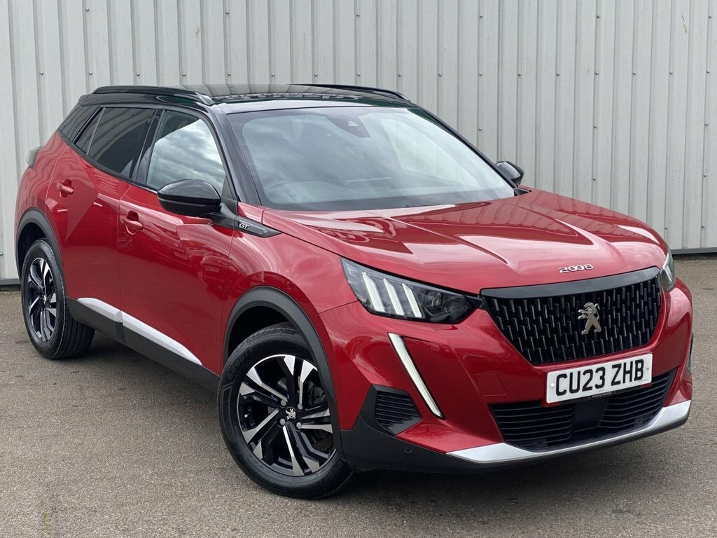 Peugeot 2008 2023 1.2 Puretech Gt Suv Eat Euro 6 S Red