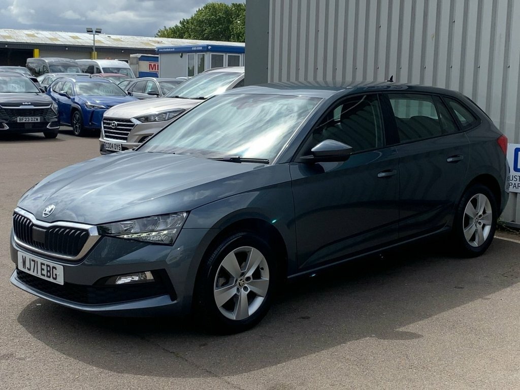 Skoda Scala 2021 1.0 Tsi Se Hatchback Euro 6 Grey #3
