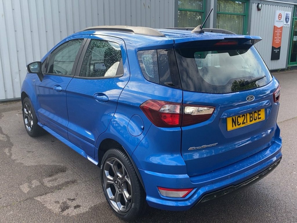 Ford Ecosport 2021 1.0T Ecoboost Gpf St-line Suv Manu NC21BCE Blue #5
