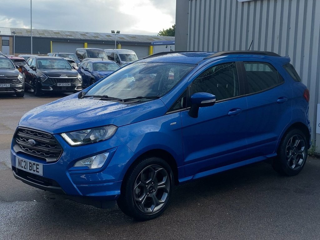 Ford Ecosport 2021 1.0T Ecoboost Gpf St-line Suv Manu NC21BCE Blue #3