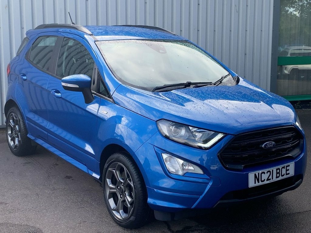 Ford Ecosport 2021 1.0T Ecoboost Gpf St-line Suv Manu NC21BCE Blue #4