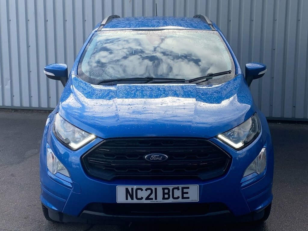 Ford Ecosport 2021 1.0T Ecoboost Gpf St-line Suv Manu NC21BCE Blue #2