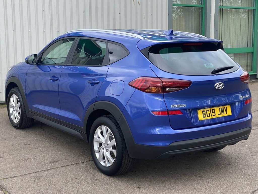 Hyundai Tucson 2019 1.6 Gdi Se Nav Suv Euro 6 BG19JMV Blue #6