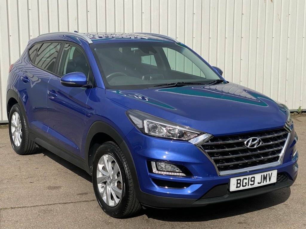 Hyundai Tucson 2019 1.6 Gdi Se Nav Suv Euro 6 BG19JMV Blue #5