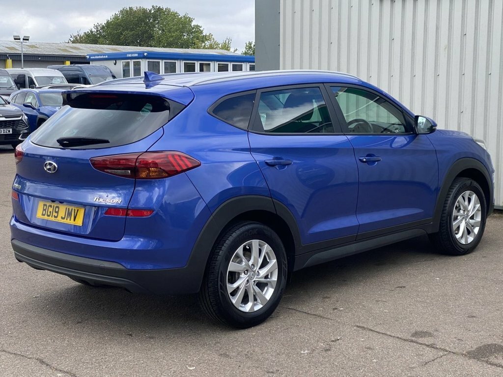 Hyundai Tucson 2019 1.6 Gdi Se Nav Suv Euro 6 BG19JMV Blue #4