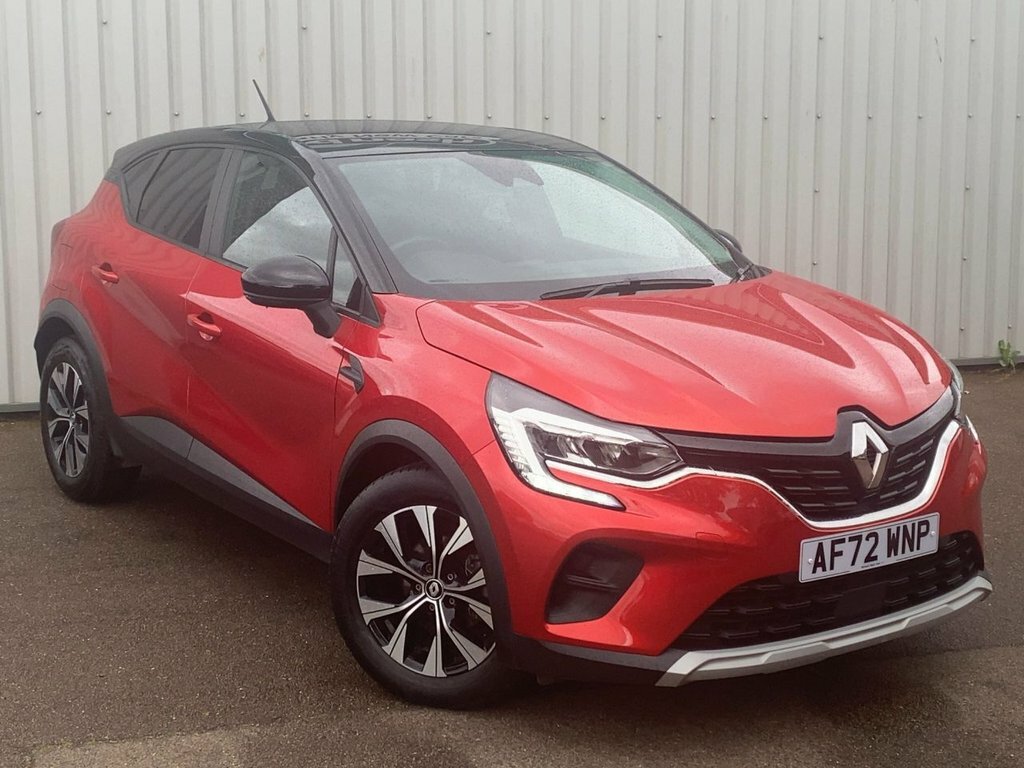 Renault Captur 2022 1.0 Tce Evolution Suv Euro Red