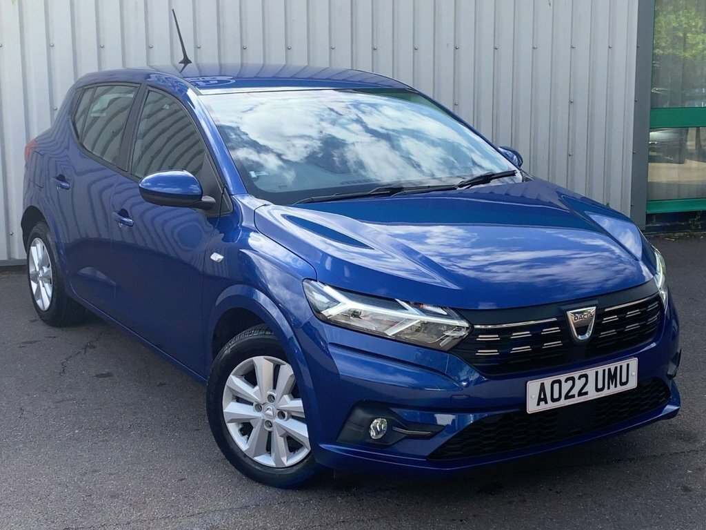 Dacia Sandero 2022 1.0 Tce Comfort Hatchback Bi Fuel Blue