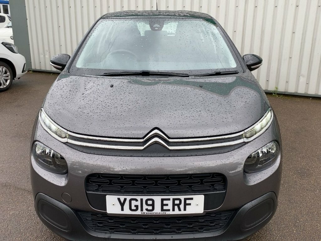 Citroen C3 2019 1.2 Puretech Feel Hatchback YG19ERF Grey #2