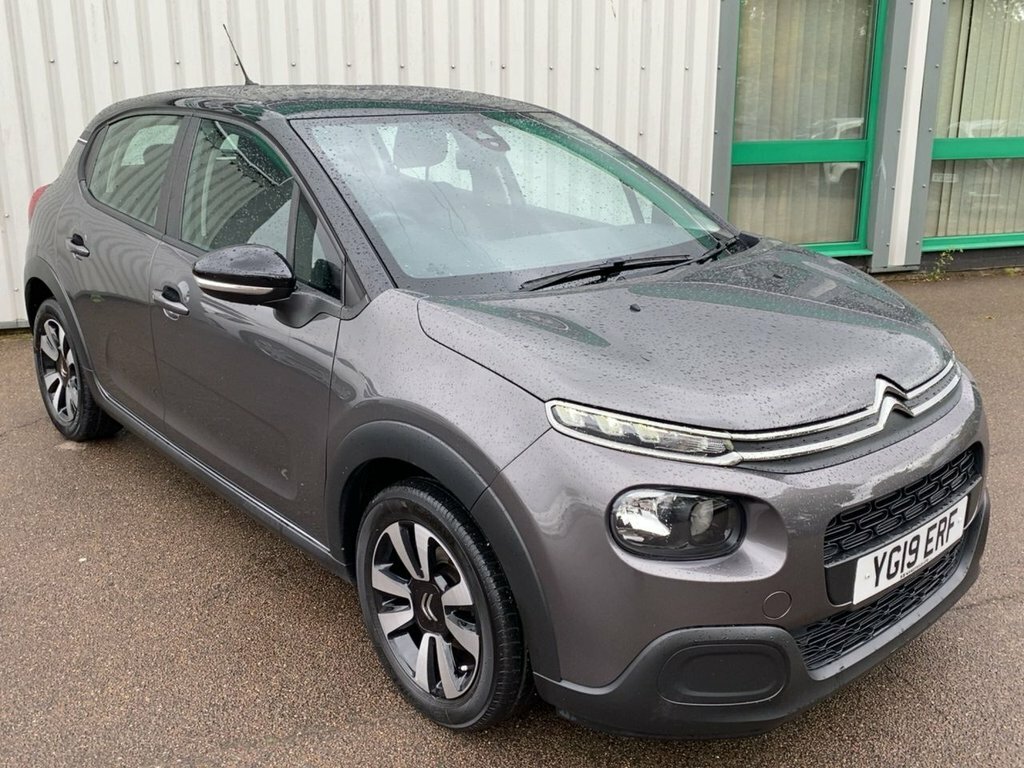 Citroen C3 2019 1.2 Puretech Feel Hatchback YG19ERF Grey #4