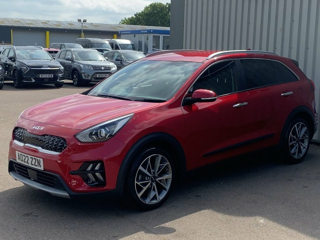 Kia Niro 2022 1.6 Gdi 3 Suv Hybrid Dct Euro 6 S AO22ZZN Red #3