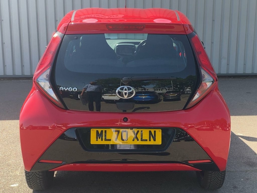 Toyota Aygo 2020 1.0 Vvt-i X-play Hatchback X-shift ML70XLN Red #6