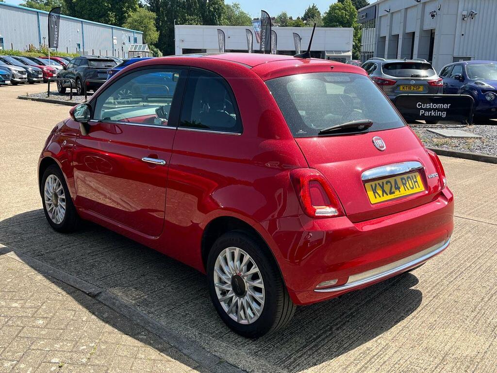Fiat 500 1.0 Mhev Hatchback Euro 6 Ss KX24ROH Red #5
