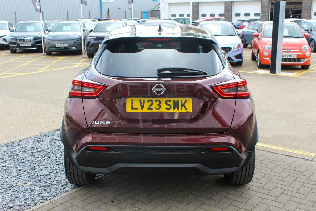 Nissan Juke 1.0 Dig-t Tekna Suv Euro 6 Ss LV23SWK Red #6