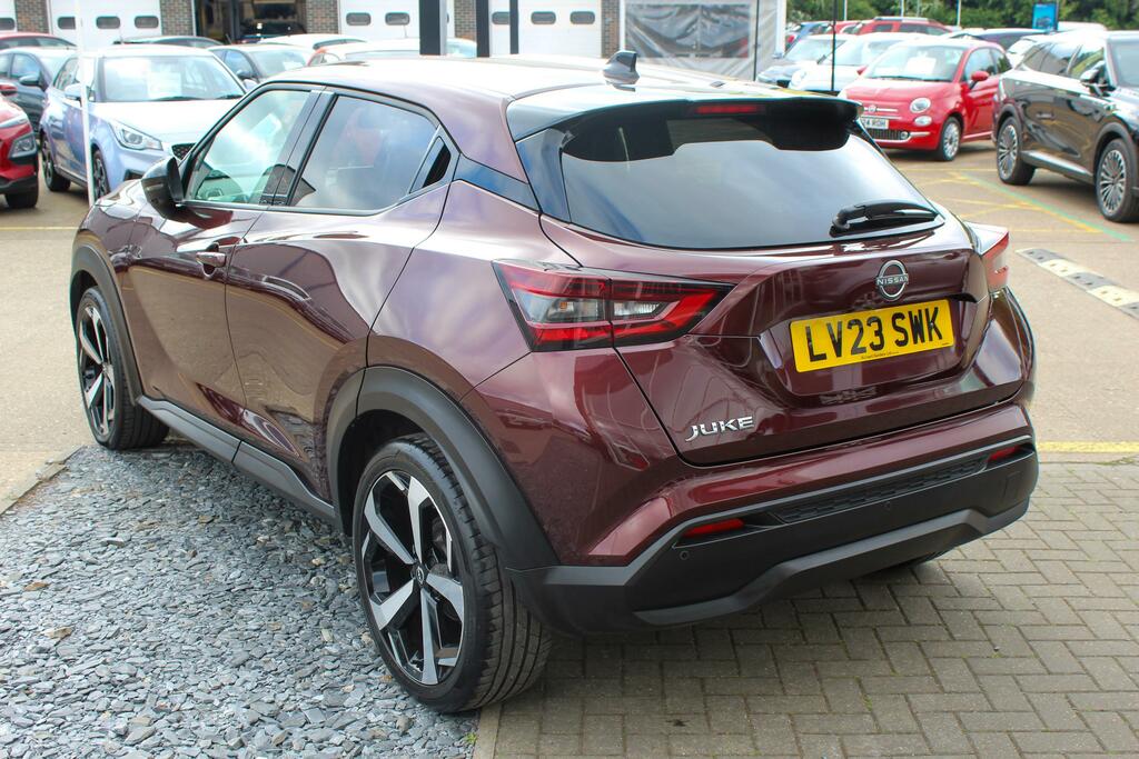 Nissan Juke 1.0 Dig-t Tekna Suv Euro 6 Ss LV23SWK Red #5