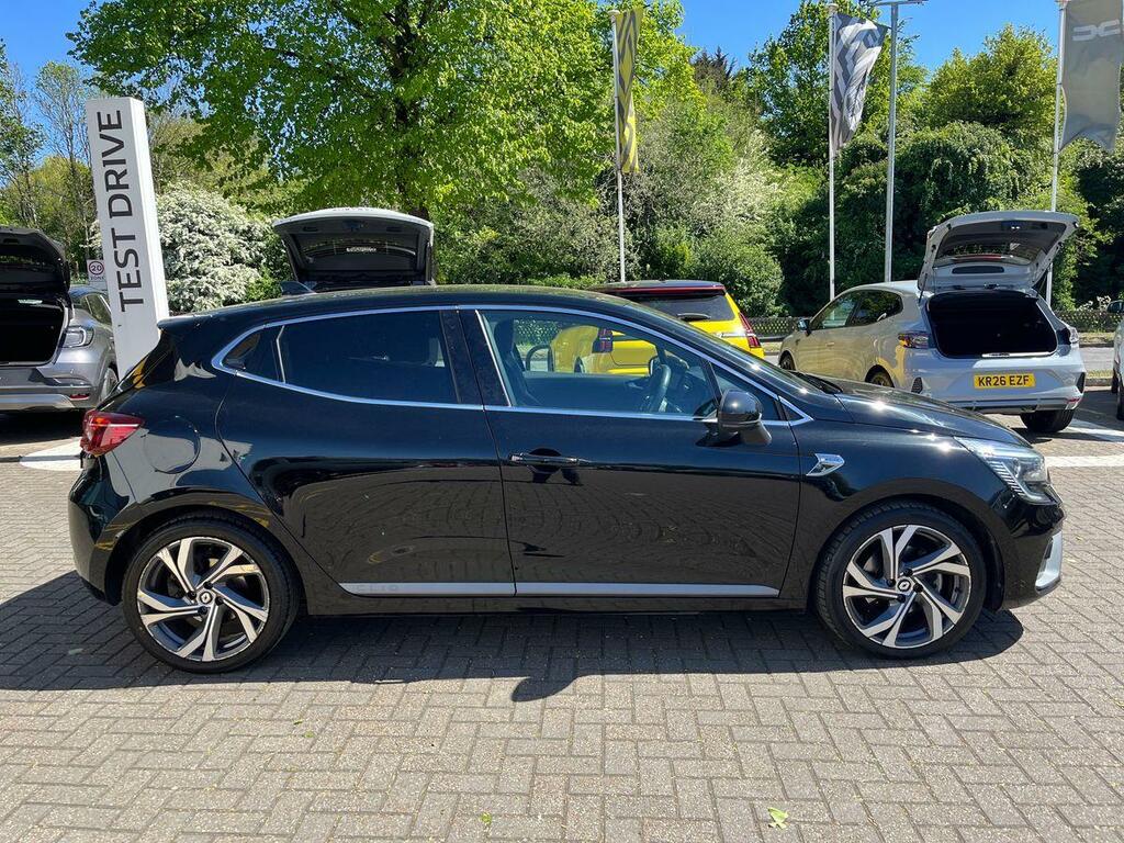 Renault Clio Hatchback Rs Line KP72AHC Black #2
