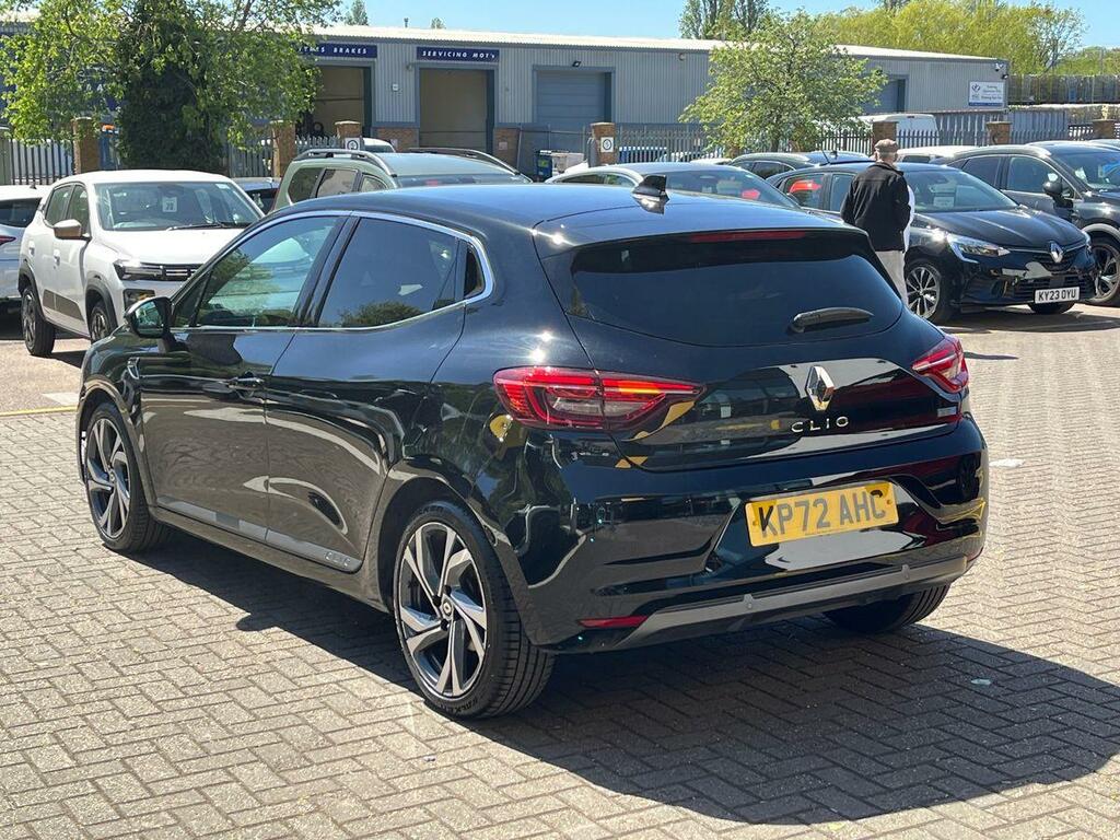 Renault Clio Hatchback Rs Line KP72AHC Black #5
