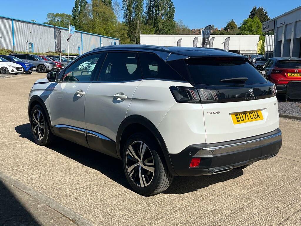 Peugeot 3008 1.6 Puretech Gt Suv Eat Euro 6 Ss 1 EU71CUA White #5