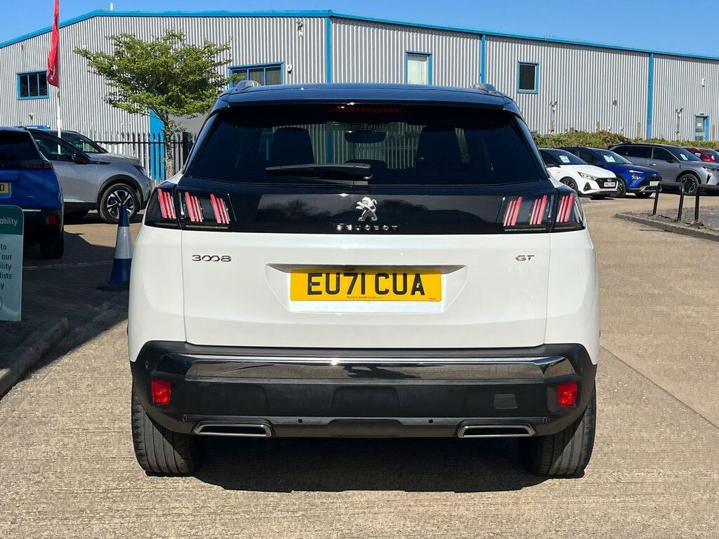 Peugeot 3008 1.6 Puretech Gt Suv Eat Euro 6 Ss 1 EU71CUA White #4