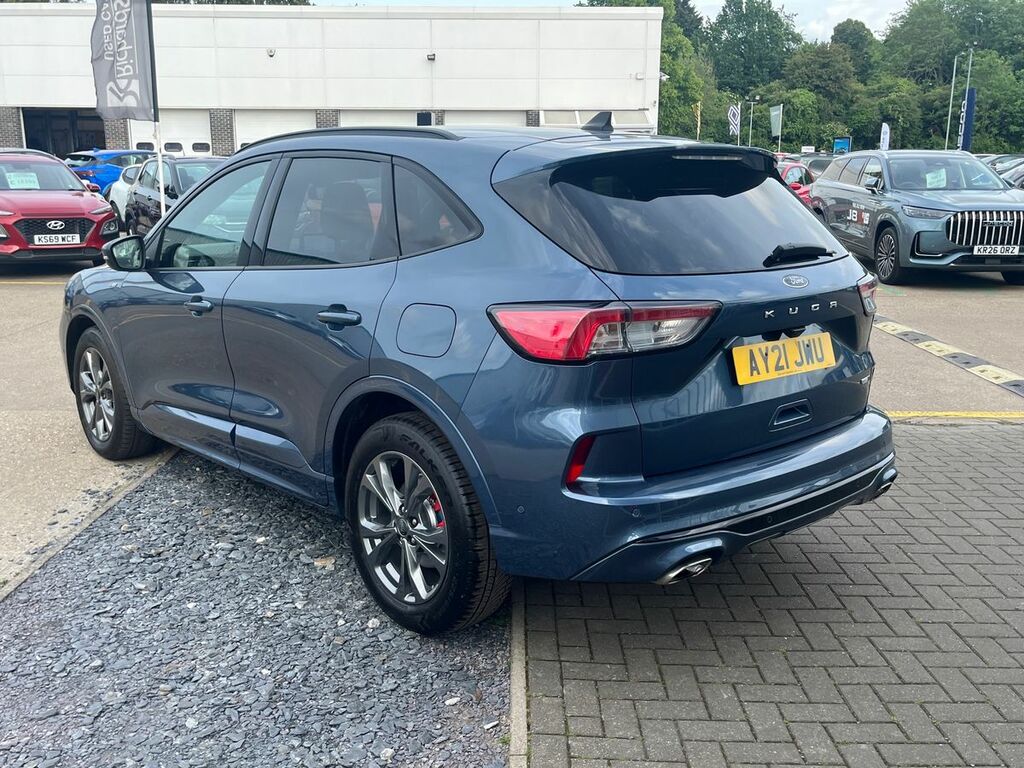 Ford Kuga 2.0 Ecoblue Mhev St-line Edition Suv Ma AY21JWU Blue #5