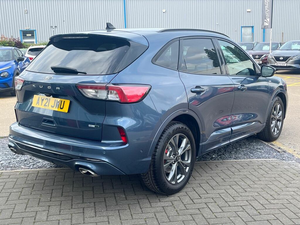 Ford Kuga 2.0 Ecoblue Mhev St-line Edition Suv Ma AY21JWU Blue #3