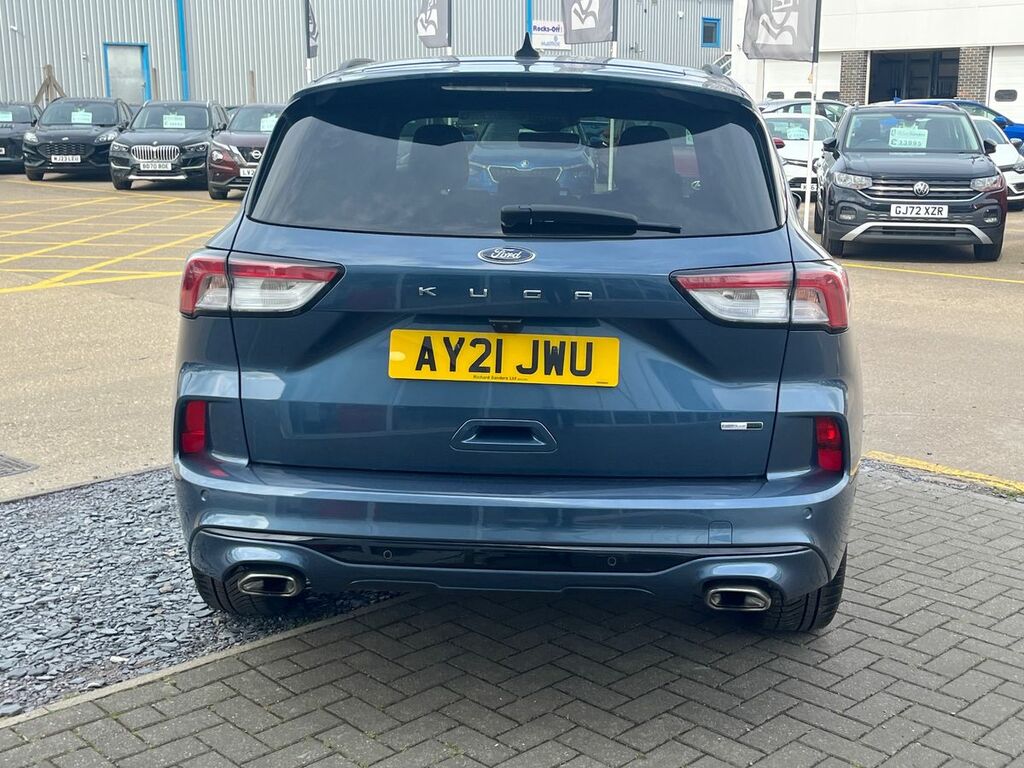 Ford Kuga 2.0 Ecoblue Mhev St-line Edition Suv Ma AY21JWU Blue #4