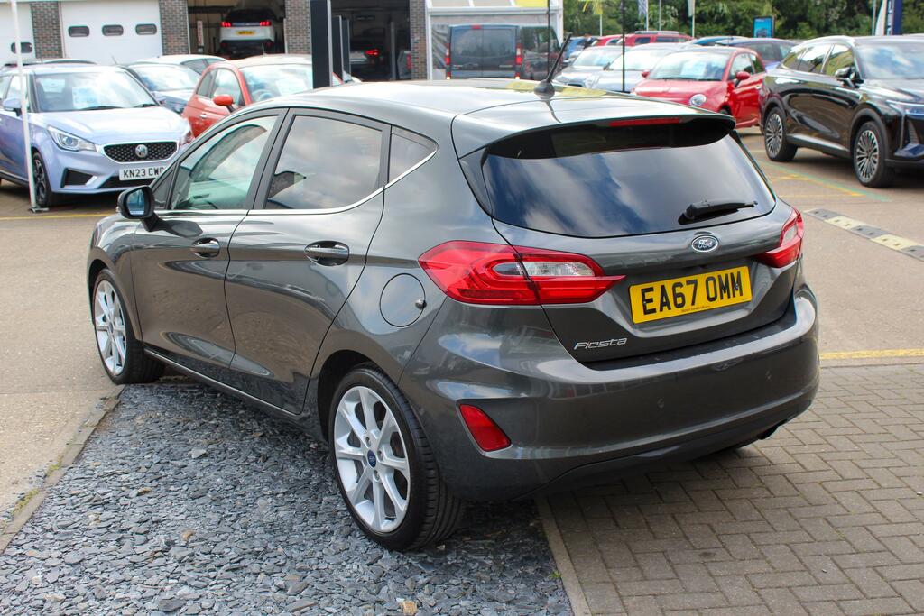 Ford Fiesta 1.0T Ecoboost Titanium Hatchback E EA67OMM Grey #5