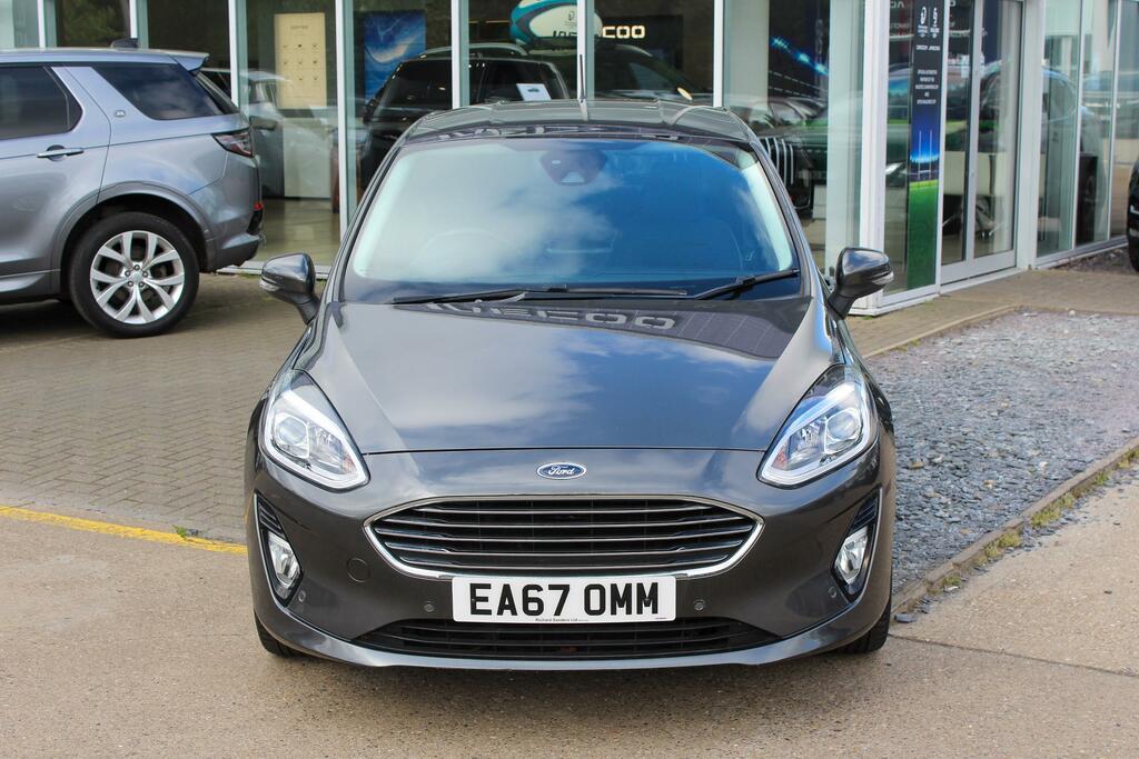 Ford Fiesta 1.0T Ecoboost Titanium Hatchback E EA67OMM Grey #2