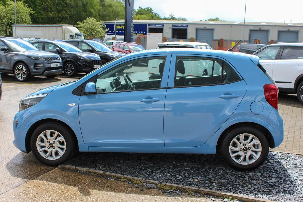 Kia Picanto 1.0 2 Hatchback Euro 6 66 Bhp KV67MXL Blue #5