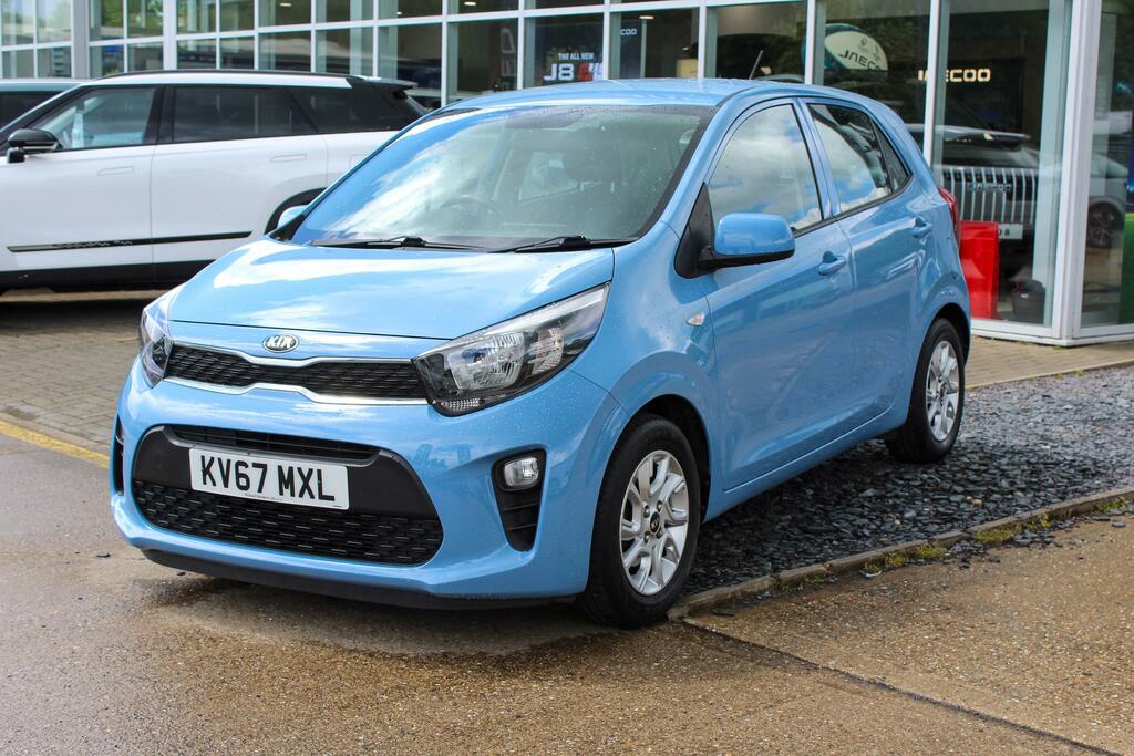 Kia Picanto 1.0 2 Hatchback Euro 6 66 Bhp KV67MXL Blue #3