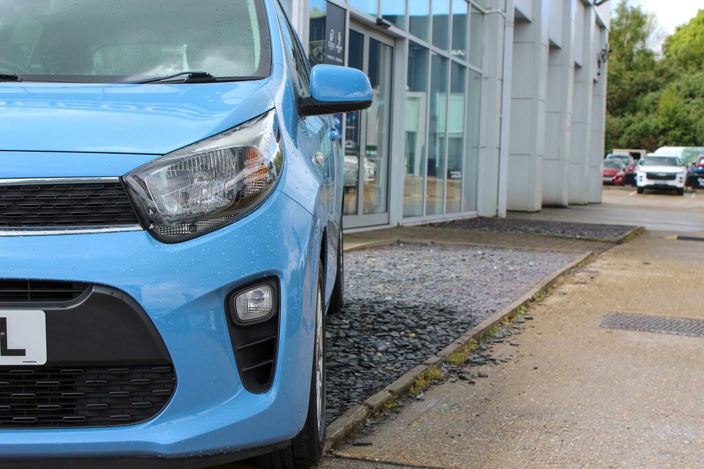 Kia Picanto 1.0 2 Hatchback Euro 6 66 Bhp KV67MXL Blue #4