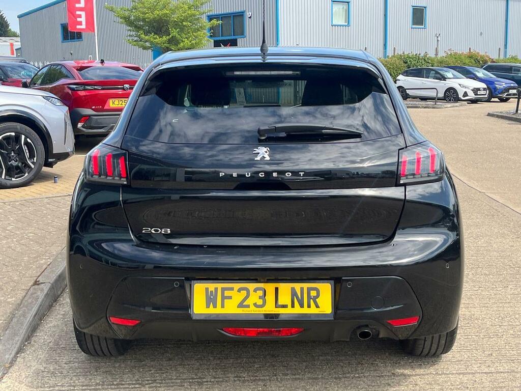 Peugeot 208 1.2 Puretech Allure Premium Hatchback WF23LNR Black #4