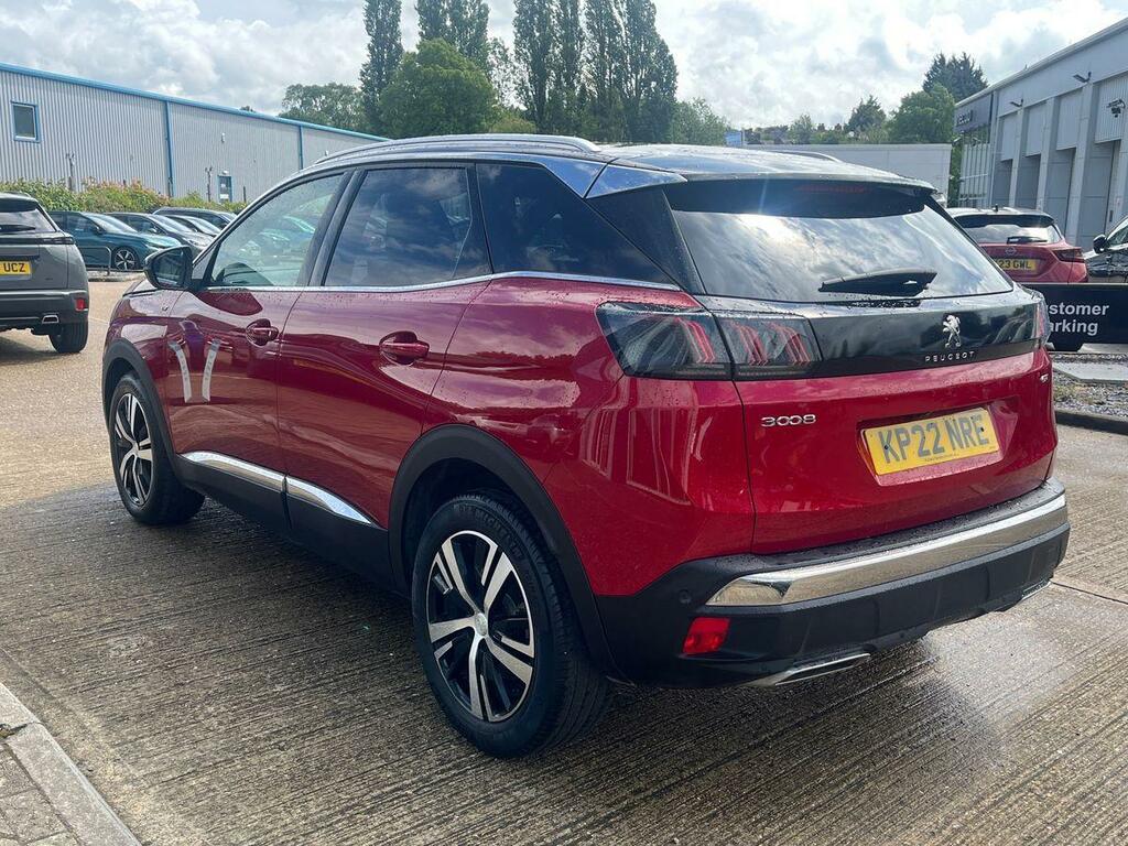 Peugeot 3008 1.2 Puretech Gt Suv Eat Euro 6 Ss 1 KP22NRE Red #5
