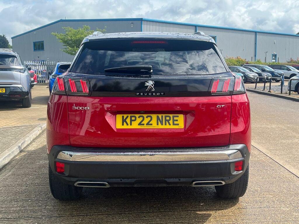 Peugeot 3008 1.2 Puretech Gt Suv Eat Euro 6 Ss 1 KP22NRE Red #4