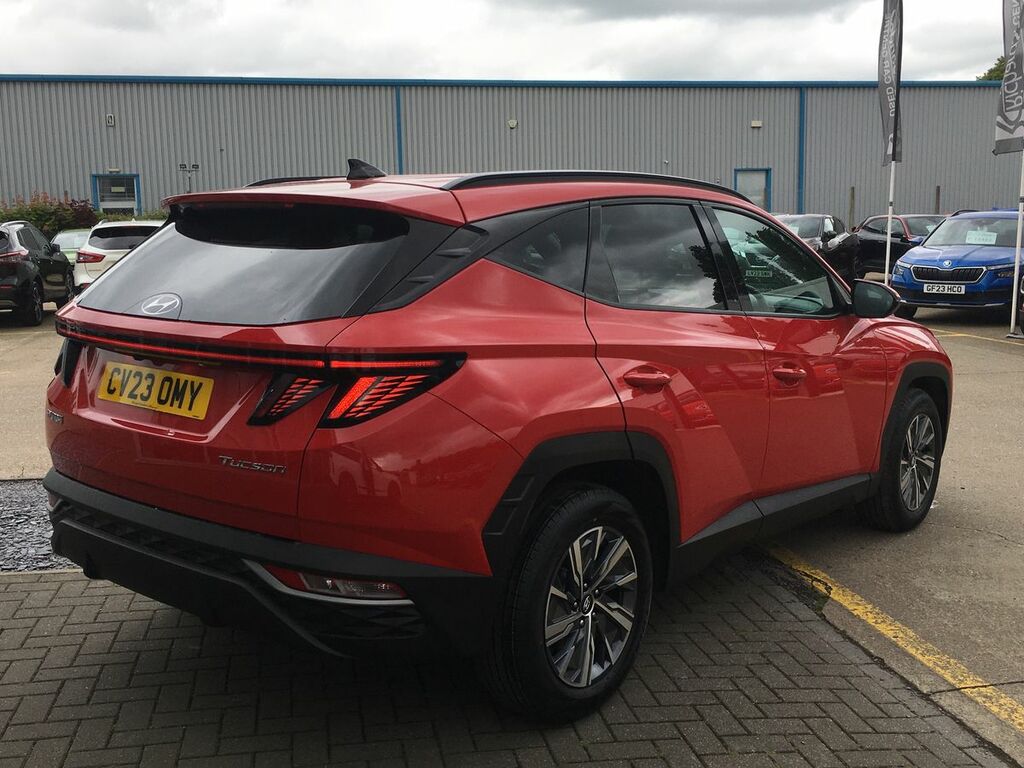 Hyundai Tucson 1.6 T-gdi Se Connect Suv Euro 6 CV23OMY Red #3