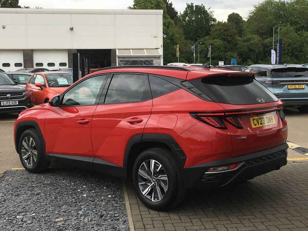 Hyundai Tucson 1.6 T-gdi Se Connect Suv Euro 6 CV23OMY Red #5