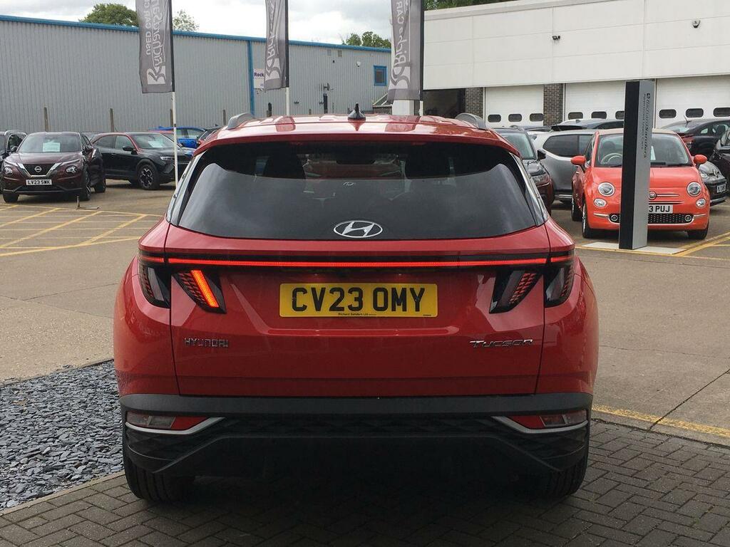 Hyundai Tucson 1.6 T-gdi Se Connect Suv Euro 6 CV23OMY Red #4