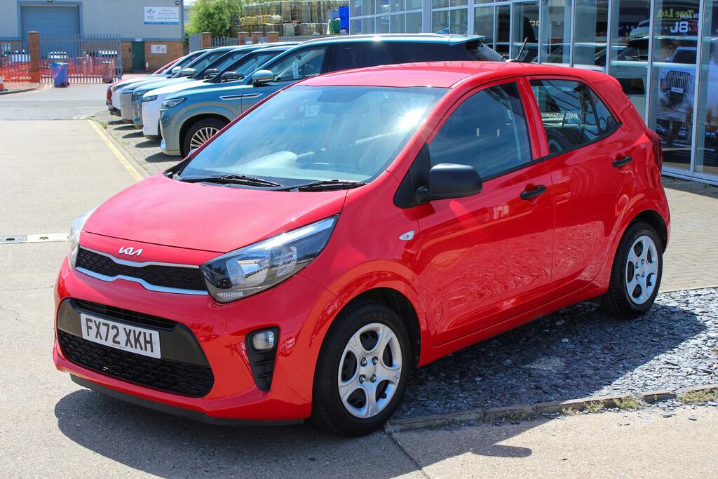 Kia Picanto 1.0 Dpi 1 Hatchback Euro 6 Ss FX72XKH Red #3