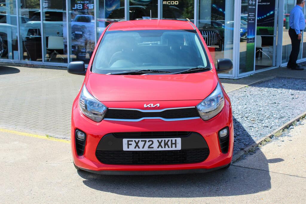 Kia Picanto 1.0 Dpi 1 Hatchback Euro 6 Ss FX72XKH Red #2