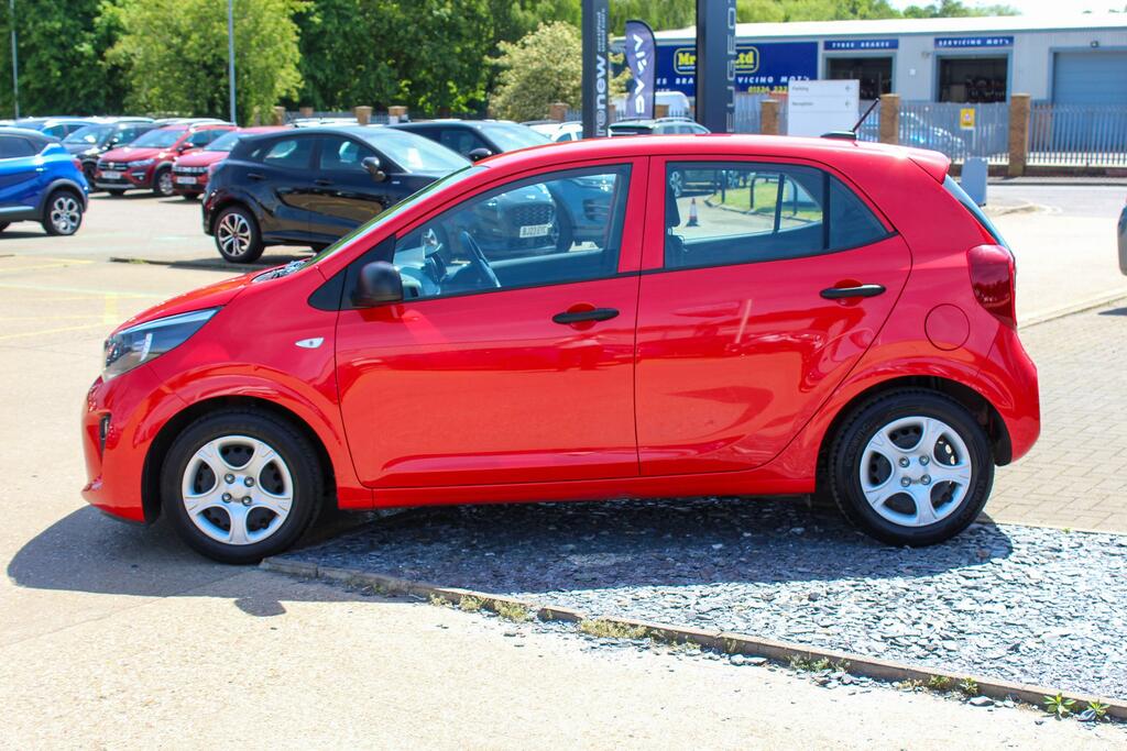 Kia Picanto 1.0 Dpi 1 Hatchback Euro 6 Ss FX72XKH Red #4