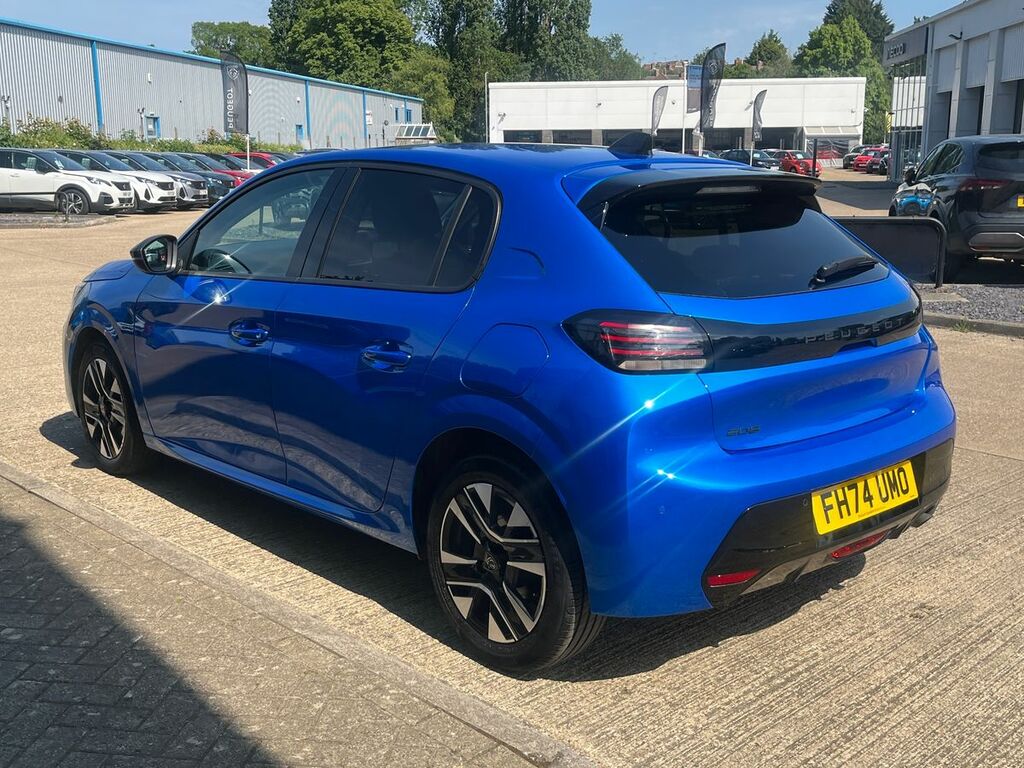 Peugeot 208 1.2 Puretech Allure Hatchback Eu FH74UMO Blue #5