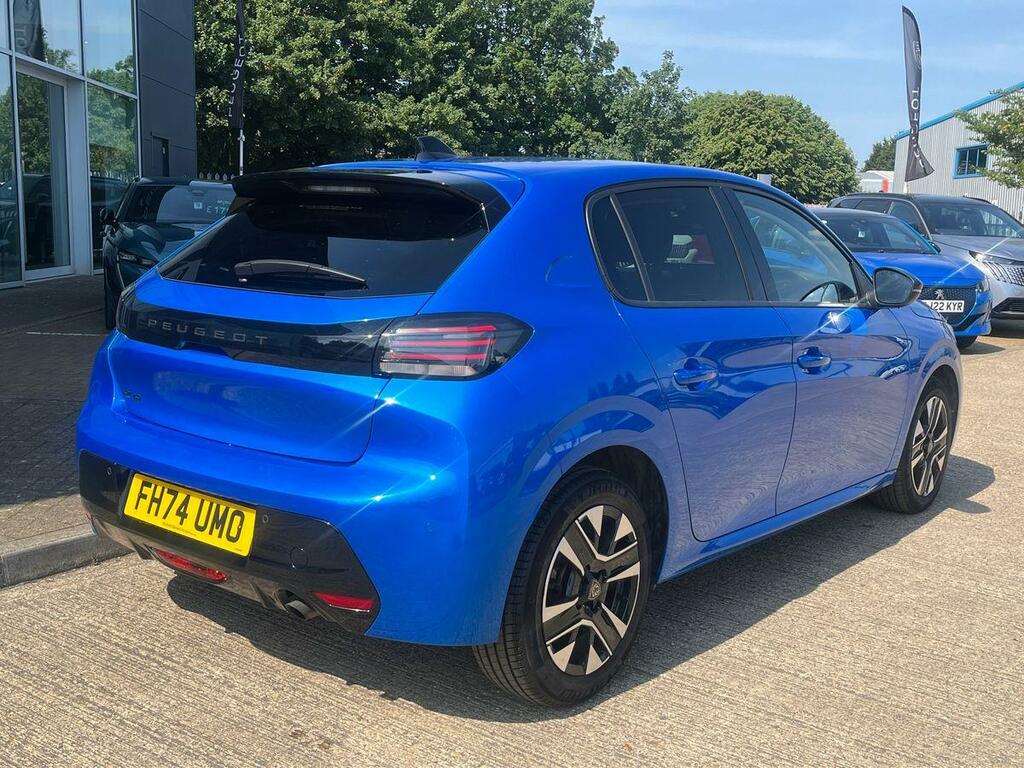 Peugeot 208 1.2 Puretech Allure Hatchback Eu FH74UMO Blue #3