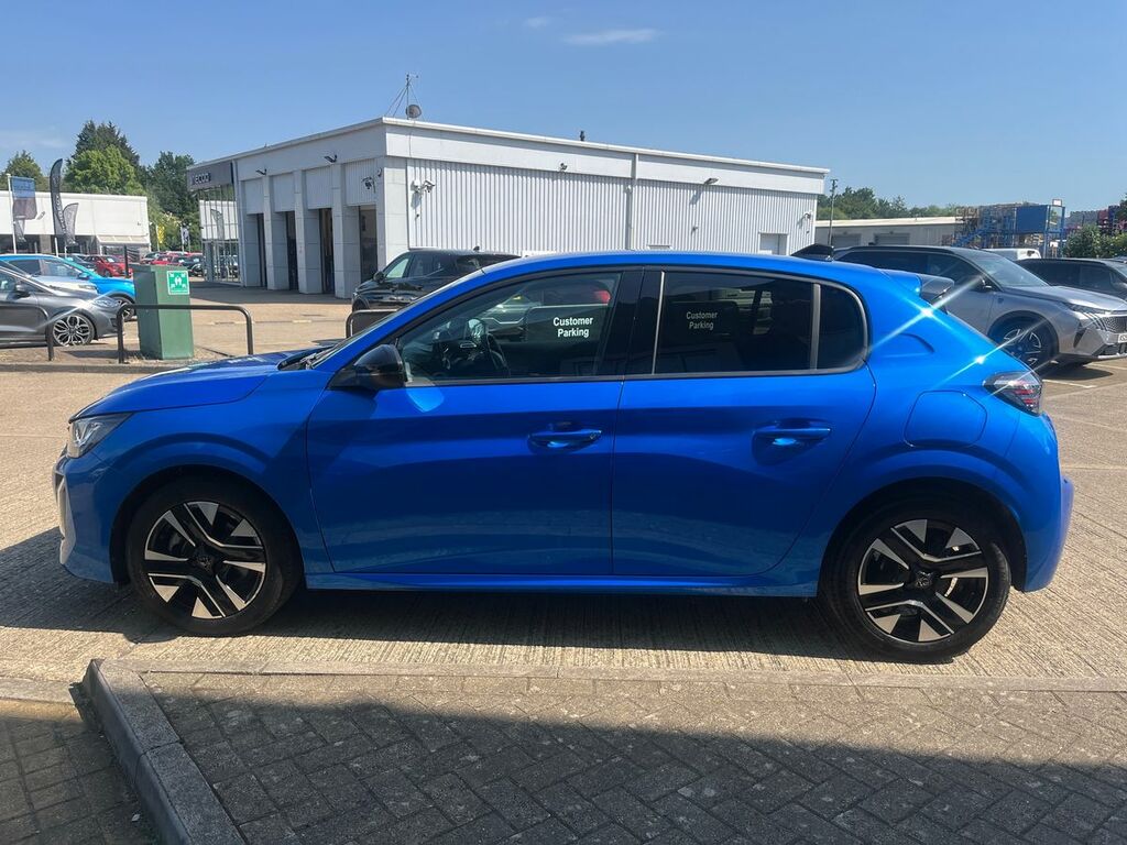 Peugeot 208 1.2 Puretech Allure Hatchback Eu FH74UMO Blue #6