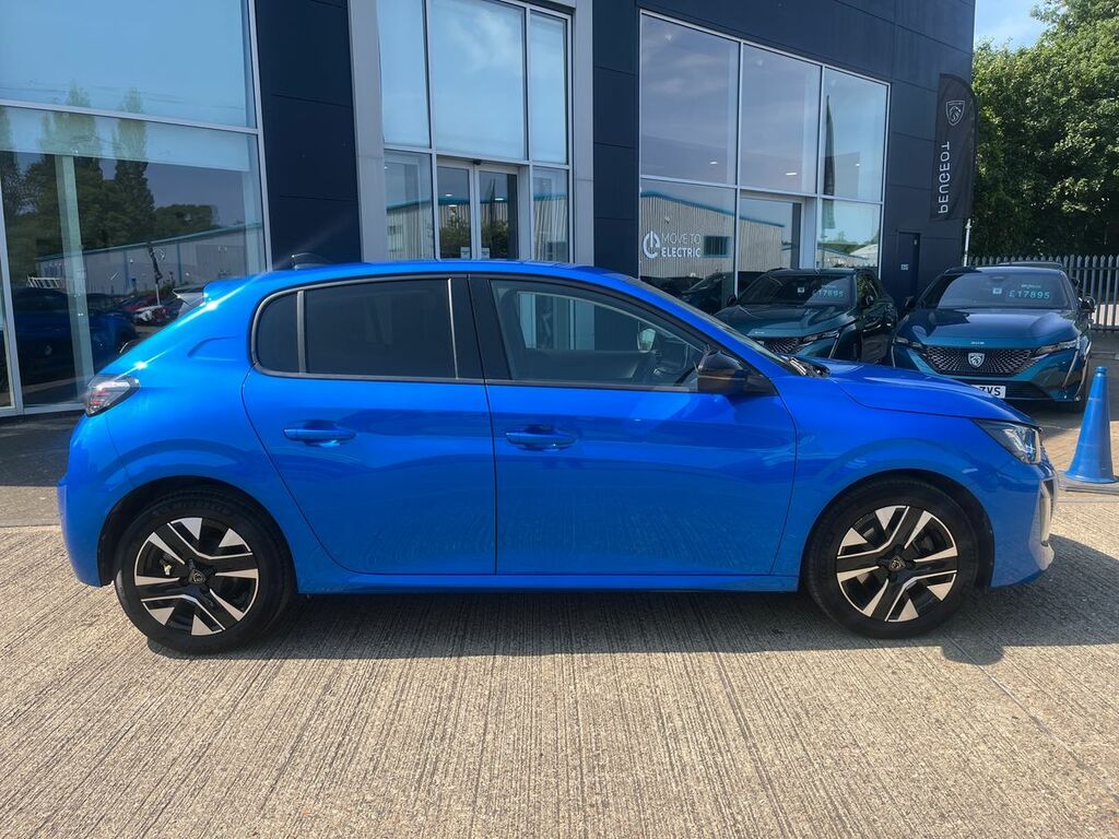 Peugeot 208 1.2 Puretech Allure Hatchback Eu FH74UMO Blue #2