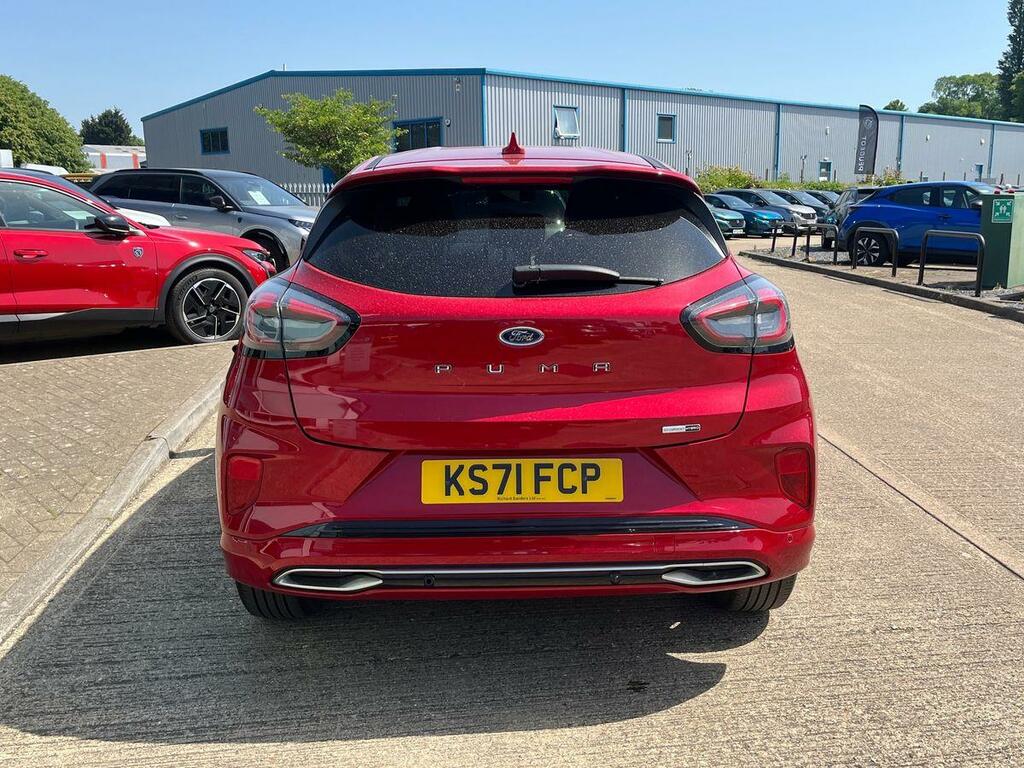 Ford Puma 1.0T Ecoboost Mhev St-line X Vignale Suv Petro KS71FCP Red #4