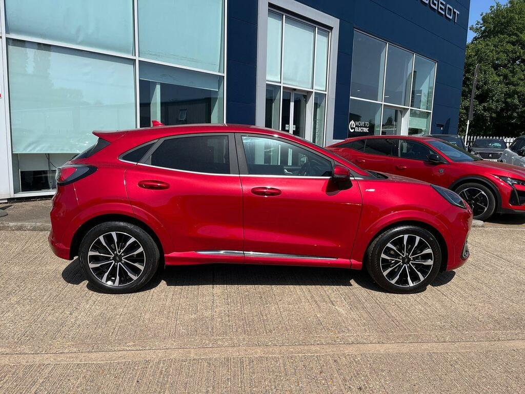 Ford Puma 1.0T Ecoboost Mhev St-line X Vignale Suv Petro KS71FCP Red #2