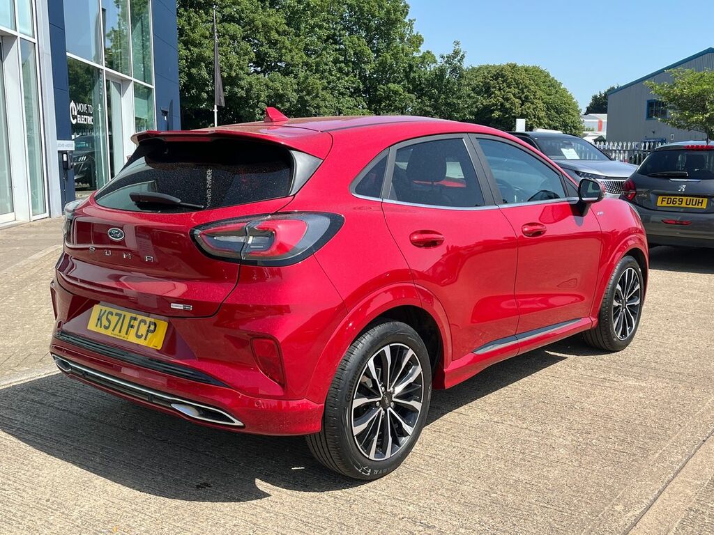 Ford Puma 1.0T Ecoboost Mhev St-line X Vignale Suv Petro KS71FCP Red #3