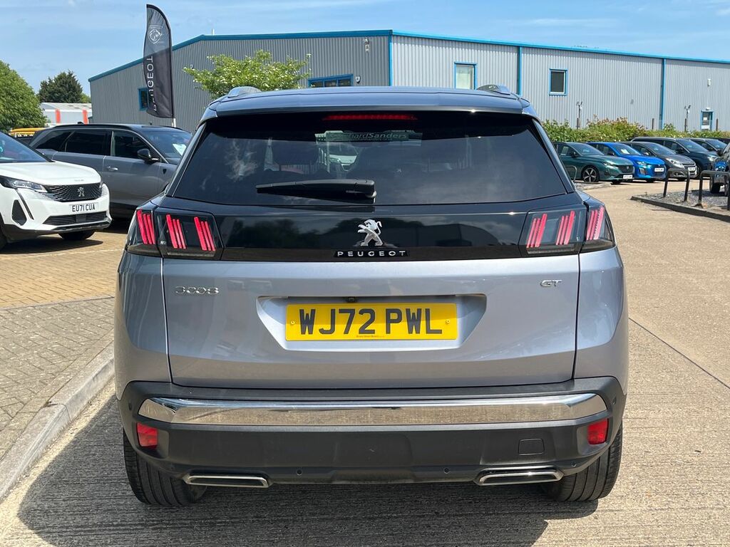 Peugeot 3008 1.2 Puretech Gt Suv Eat Euro 6 Ss 1 WJ72PWL Grey #4