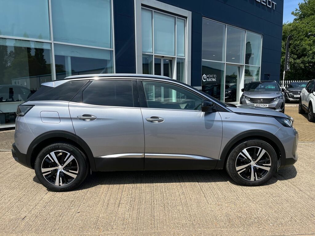 Peugeot 3008 1.2 Puretech Gt Suv Eat Euro 6 Ss 1 WJ72PWL Grey #2