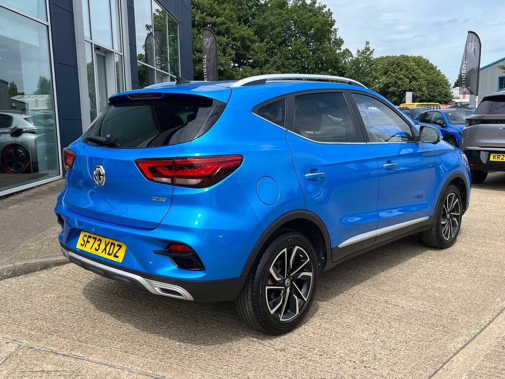 MG ZS 1.5 Vti-tech Exclusive Suv Euro SF73XDZ Blue #3